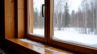 Подоконник теперь не холодный, и перестали дуть сквозняки из стыков: 3 шага и дома тепло даже в - 40