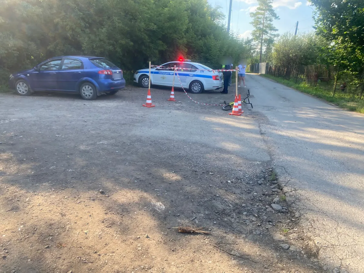 В Магнитогорске 11-летний велосипедист пострадал в ДТП на территории СНТ  