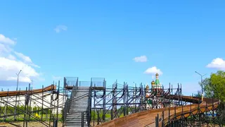 Парк Усинска обретает новый облик: в Коми создают современную зону отдыха