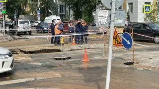 Управление ЖКХ устранило аварию на водопроводе в центре Рязани