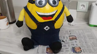 Миньоны и грибы с глазами: что делает малышня на конкурс осенних поделок