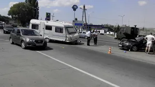 Брянские туристы пострадали в аварии с грузовиком в Крыму