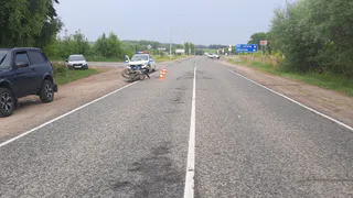 В Чувашии подросток на питбайке спровоцировал ДТП: пострадал и он, и пассажир