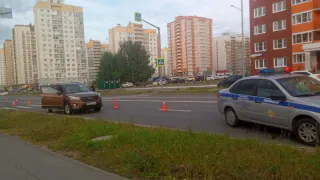 В Чебоксарах на пешеходном переходе 14-летняя девочка попала под колеса Hyundai