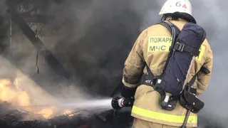 В посёлке Красная Гора Брянской области при пожаре погиб мужчина