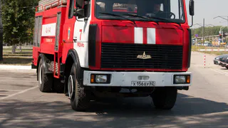 Ложный вызов стал причиной появления МЧС у дома №21 на Вишневой 