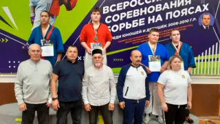 На Всероссийском состязании борцов на поясах триумфатором стал нижнекамский спортсмен
