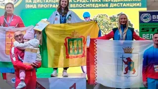 Виктория Макарова завоевала золото на чемпионате России по спортивному туризму на велодистанциях