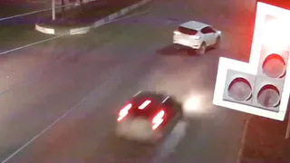 Видео: на Московском шоссе столкнулись Киа и Калина