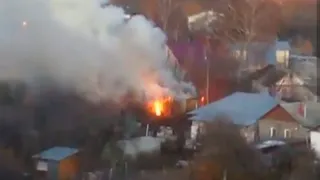 В Канищеве сгорел частный дом