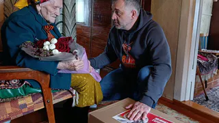 В Усинске чествуют ветеранов трудового фронта в преддверии Дня Победы