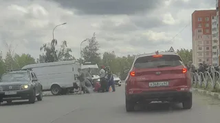 На улице Песоченской в Рязани в ДТП с мотоциклистом погиб 36-летний мужчина