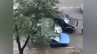 На улице Вокзальной в Рязани случилось массовое ДТП с 3 автомобилями