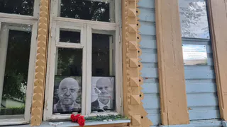 На улице Щедрина в Рязани появился стихийный мемориал руководителям ЧВК «Вагнер»