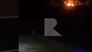 В Дашково-Песочне вспыхнул мусор