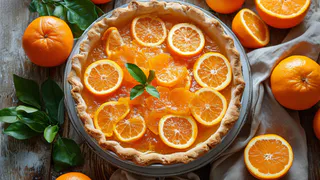 Не пирог, а чудо на сковороде: 4 мандарина и кефир — никакой возни с тестом, вкуснятина за несколько минут