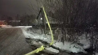 В Гусь-Хрустальном большегруз снес теплосеть: без тепла остались более 2 тысяч гусевчан