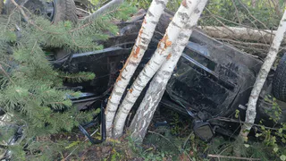 В Чувашии сегодня утром 24-летний водитель на ровном месте резко поменял направление, съехал в кювет и погиб