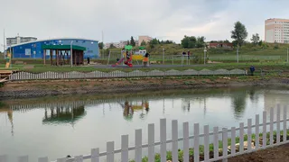 В Камских Полянах посреди парка появилось озеро