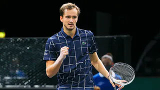 Матчи российского теннисиста Медведева попали в пятёрку лучших игр сезона АТР