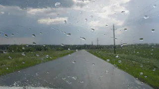 Рязань накрывает грозой