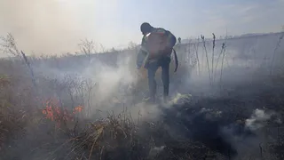 В Рязанскую область отправили вертолёт Ми-8 МЧС России на тушение пожаров 