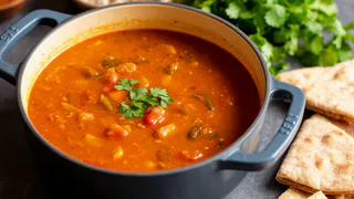 Варю большую кастрюлю супа "Харира", и все равно не хватает: так вкусно, что домашние всегда требуют добавку - делюсь рецептом