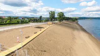 Нижнекамский пляж «Кама» стал длиннее на 250 метров