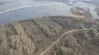 В Рязанской области освободился от воды последний подтопленный мост