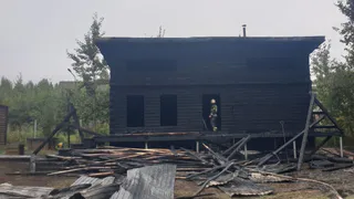 В Сыктывдинском районе Коми пожар уничтожил баню