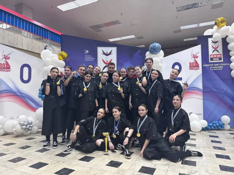 Чир-команда из Коми завоевала семь медалей на чемпионате России