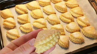 Тающее во рту творожное печенье с нежной начинкой — готовится за полчаса