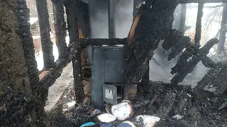 Обошлось без пострадавших: в Спасском селе сгорела баня