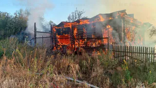 Пожаром уничтожено два дома в микрорайоне Кусуново и квартира в Коврове