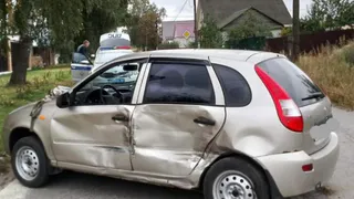 В Спасске в ДТП с Renault пострадал водитель Lada