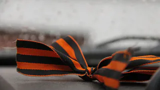 В Рязани стартовала акция "Георгиевская ленточка" - видео с волонтером