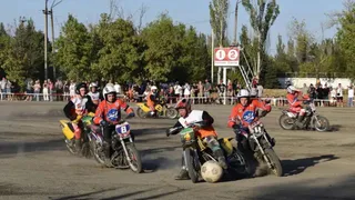 Команда «Ковровец» из Владимирской области победила в состязаниях по мотоболу в ДНР