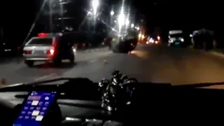 В Канищево перевернулась машина, по словам очевидцев, водитель был пьян