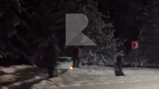 В Рязанской области «Нива» слетела с трассы в кювет