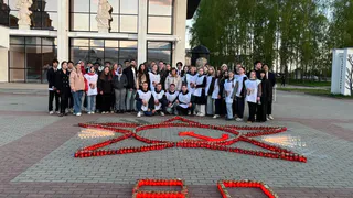 Во Владимирской области зажгли "Огненную картину войны"