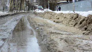 Жалоба читателя: на Шевченко схалтурили при очистке улицы