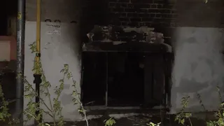 Пожар на Гагарина: появилось видео с места событий