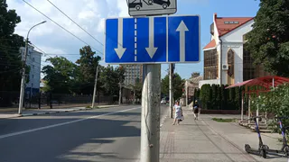 В Рязани временно открыто двухстороннее движение по ул. Маяковского