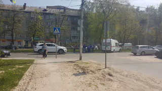 К счастью, обошлось: в центре Рязани сбили пешехода