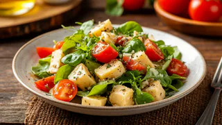 Нежный и сытный итальянский салат «Соренто» — такой вкусный, что хочется есть ложками — со стола улетает первым