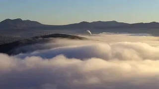 Челябинские горы укрылись в загадочном тумане