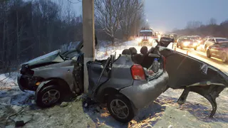 Стали известны подробности жуткого ДТП на Северной окружной