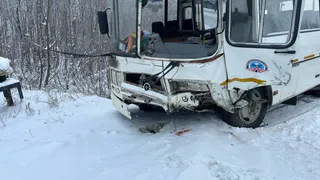 Страшная авария под Усинском произошла сегодня утром