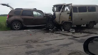 Несколько человек пострадали в серьезном ДТП под Рязанью. Видео