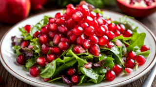 Рецепт слоеного салата "Гранатовый браслет" покорил даже фанатов "Оливье": вкусно, нежно, пикантно — выглядит как в ресторане